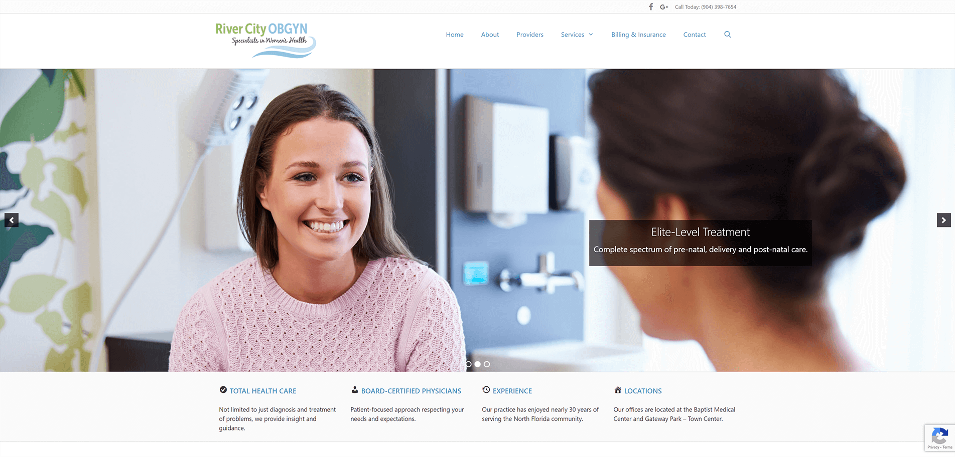 River City OBGYN Website